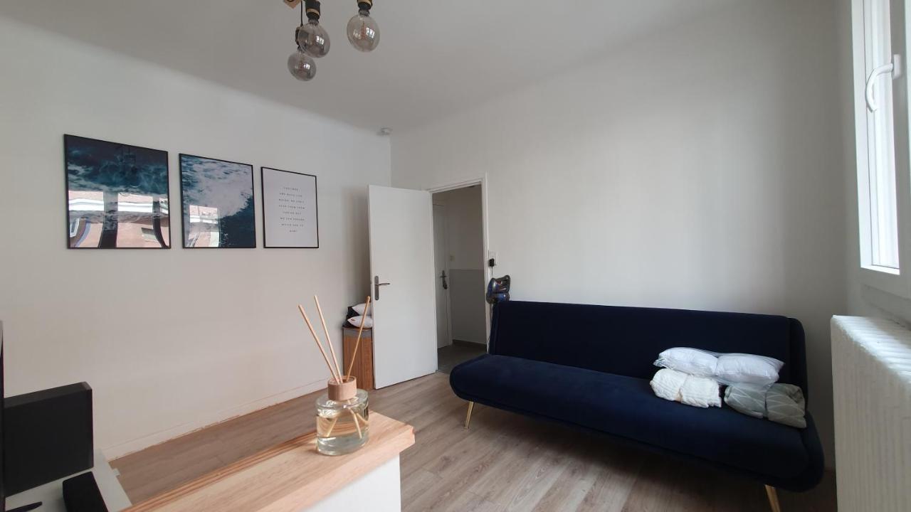 Joli T2- Centre Ville - Parking Gratuit - Wifi Dunkirk Kültér fotó